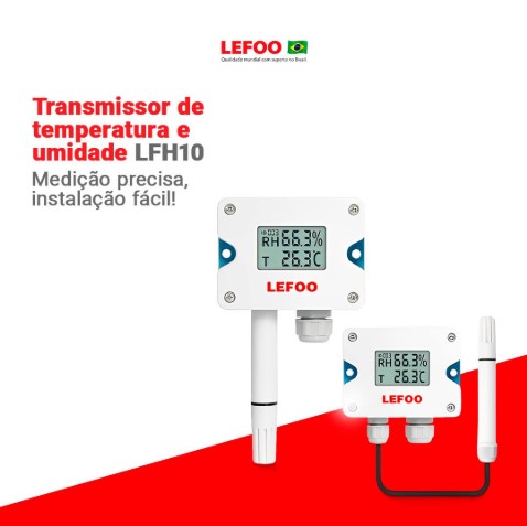 transmissor de temperatura e umidade